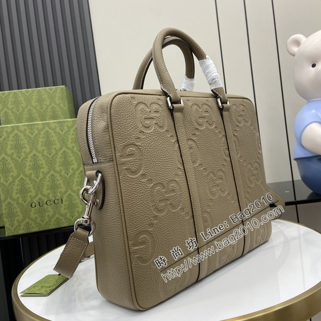 Gucci專櫃古馳最新款超級雙G公事包男士手提公事包 jh2476型號：792264
